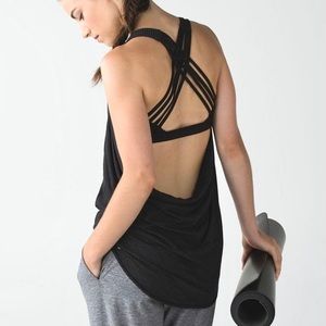 LULULEMON WILD TANK COWL BACK TOP